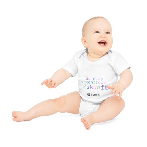 dEURO Baby Organic Short Sleeve Bodysuit - Image 3
