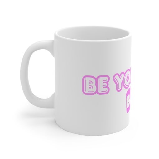 dEURO Ceramic Mug (Pink & White) - Image 3
