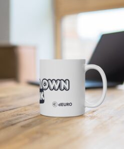 dEURO Ceramic Mug (Black & White)
