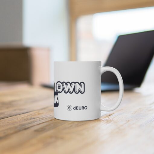 dEURO Ceramic Mug (Black & White)