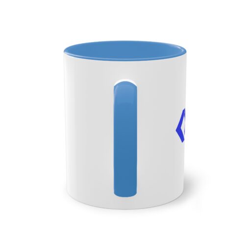 Open CryptoPay Two-Tone Coffee Mug (11oz) - Image 6
