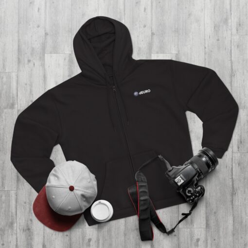dEURO Unisex Hooded Zip Sweatshirt - Image 7