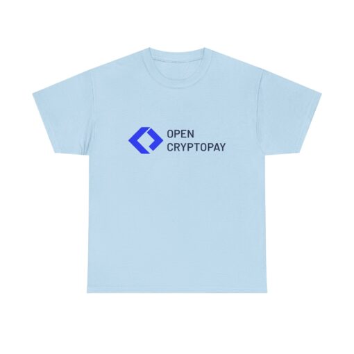 Open CryptoPay Unisex Heavy Cotton T-Shirt - Image 13