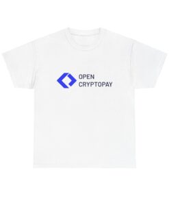 Open CryptoPay Unisex Heavy Cotton T-Shirt