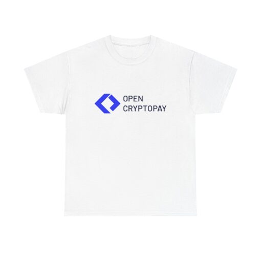 Open CryptoPay Unisex Heavy Cotton T-Shirt
