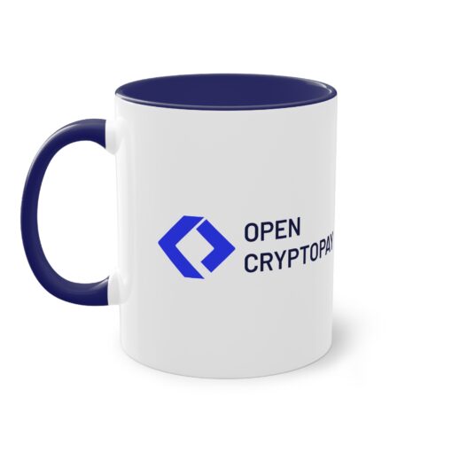 Open CryptoPay Two-Tone Coffee Mug (11oz) - Image 15