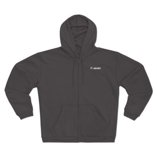 dEURO Unisex Hooded Zip Sweatshirt - Image 9