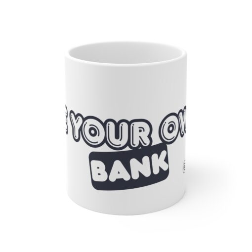 dEURO Ceramic Mug (Black & White) - Image 4