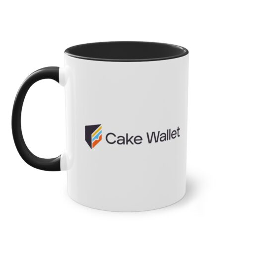 Cake Wallet Two-Tone Coffee Mug