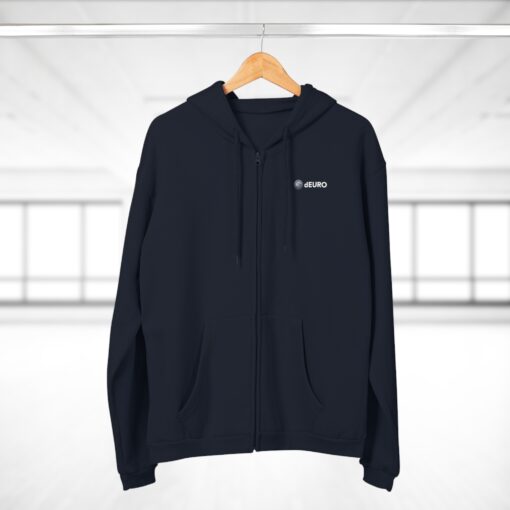 dEURO Unisex Hooded Zip Sweatshirt - Image 4