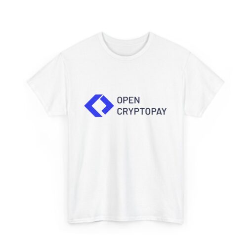 Open CryptoPay Unisex Heavy Cotton T-Shirt - Image 3