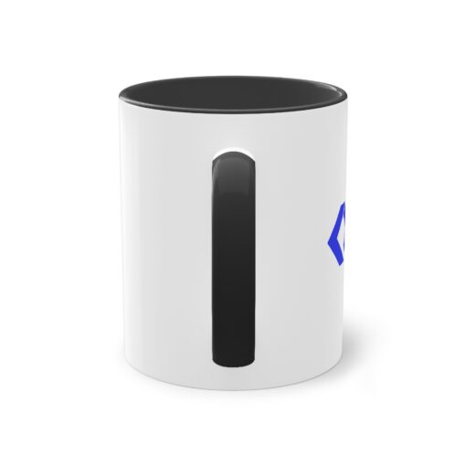 Open CryptoPay Two-Tone Coffee Mug (11oz) - Image 2