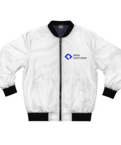 Open CryptoPay Bomber Jacket