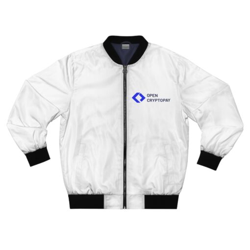 Open CryptoPay Bomber Jacket