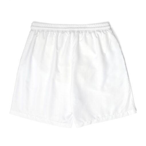 DFX White Unisex Swim Shorts - Image 2