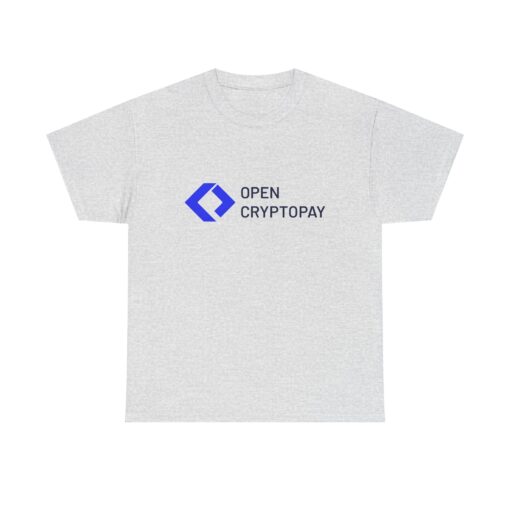 Open CryptoPay Unisex Heavy Cotton T-Shirt - Image 5