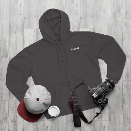dEURO Unisex Hooded Zip Sweatshirt - Image 11