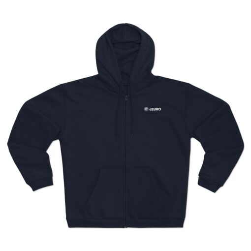 dEURO Unisex Hooded Zip Sweatshirt