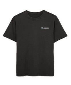 dEURO Men's Acid Washed Heavy Oversize T-Shirt