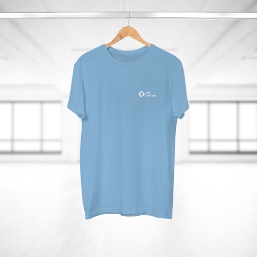 Open CryptoPay Single Jersey Men’s T-shirt (light logo) - Image 12