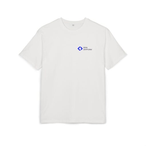 Open CryptoPay Unisex Heavy Oversize Tee - Image 13