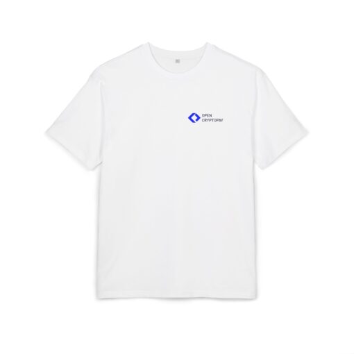 Open CryptoPay Unisex Heavy Oversize Tee