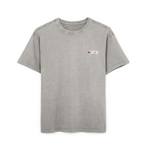 DFX Men's Acid Washed Heavy Oversize Tee - Image 13