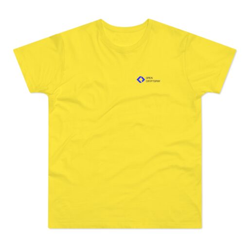 Open CryptoPay Single Jersey Men's T-shirt - Image 9