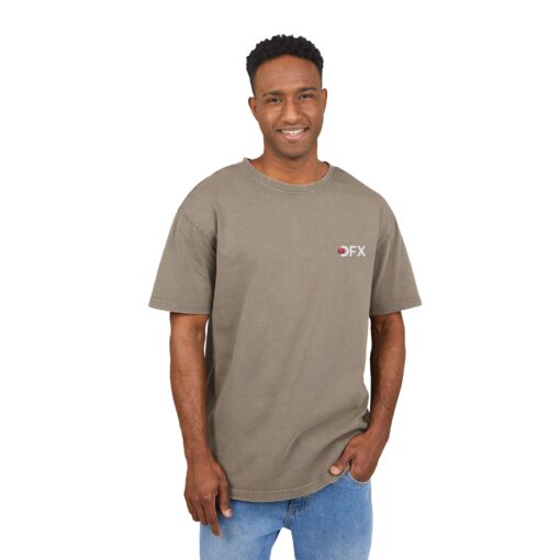 DFX Men's Acid Washed Heavy Oversize Tee - Image 11