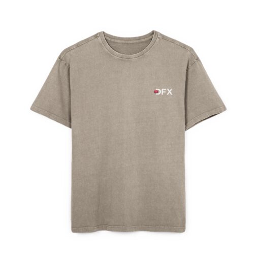 DFX Men's Acid Washed Heavy Oversize Tee - Image 9