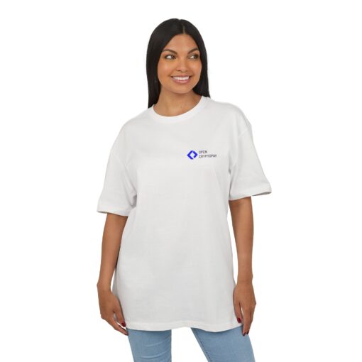Open CryptoPay Unisex Heavy Oversize Tee - Image 15