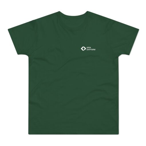 Open CryptoPay Single Jersey Men’s T-shirt (light logo) - Image 5